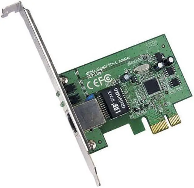 Alt view image 2 of 2 - TP-LINK TG-3468 10/100/1000Mbps Gigabit PCI Express Network Adapter - PCI Express x1 - 1 Port(s) - 1 x Network (RJ-45)
