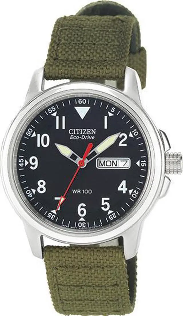 Main image of Men's Green Citizen Eco Drive Watch BM8180-03E