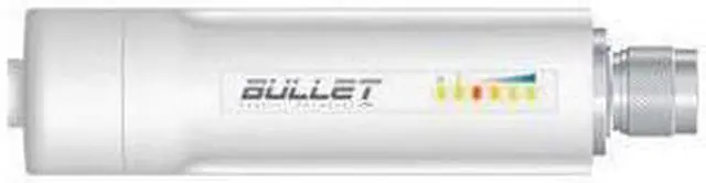 Alt view image 4 of 9 - Ubiquiti Bullet BULLETM2-HP IEEE 802.11n 100 Mbit/s Wireless Bridge