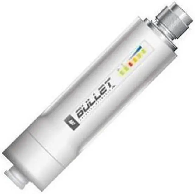 Alt view image 5 of 9 - Ubiquiti Bullet BULLETM2-HP IEEE 802.11n 100 Mbit/s Wireless Bridge