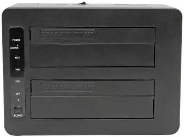 Alt view image 3 of 20 - TRIPP LITE U439-002-CG2 USB 3.0 SUPERSPEED TO DUAL SATA EXTERNAL HARD DRIVE DOCKING STATION WITH CLONING
