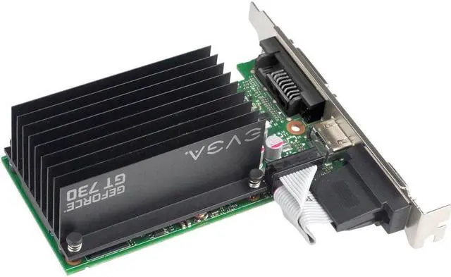 Alt view image 11 of 12 - EVGA GeForce GT 730 2GB DDR3 PCI Express 2.0 x8 Graphics Card 02G-P3-1733-KR