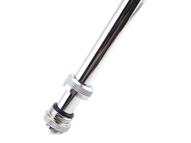 Alt view image 14 of 14 - XSPC G1/4" to 10mm ID, 14mm OD Rigid Tubing Fitting, Chrome, 12-pack