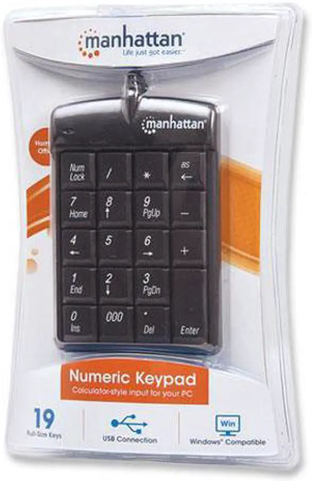 Alt view image 10 of 17 - Manhattan Products 176354 Numeric keypad