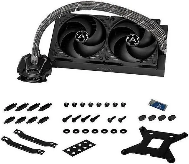 Alt view image 5 of 7 - Arctic ACFRE00046A Liquid Freezer II 240 Multi Compatible All-in-One CPU Water Cooler