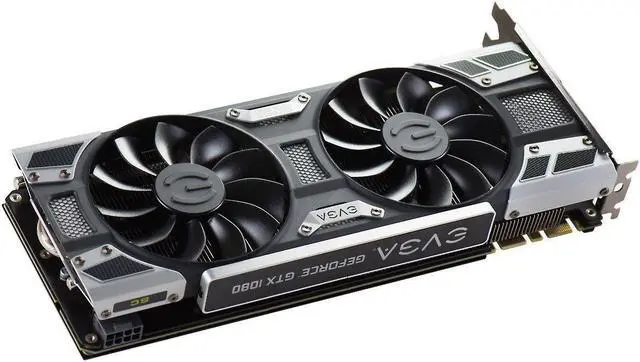 Alt view image 8 of 9 - EVGA GeForce GTX 1080 SC GAMING, 08G-P4-6183-KR, 8GB GDDR5X, ACX 3.0 & LED DX12 Graphics Card