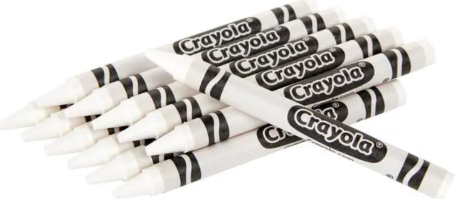 Alt view image 11 of 14 - Crayola White Crayons-12/Pkg