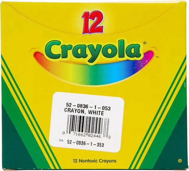 Alt view image 10 of 14 - Crayola White Crayons-12/Pkg
