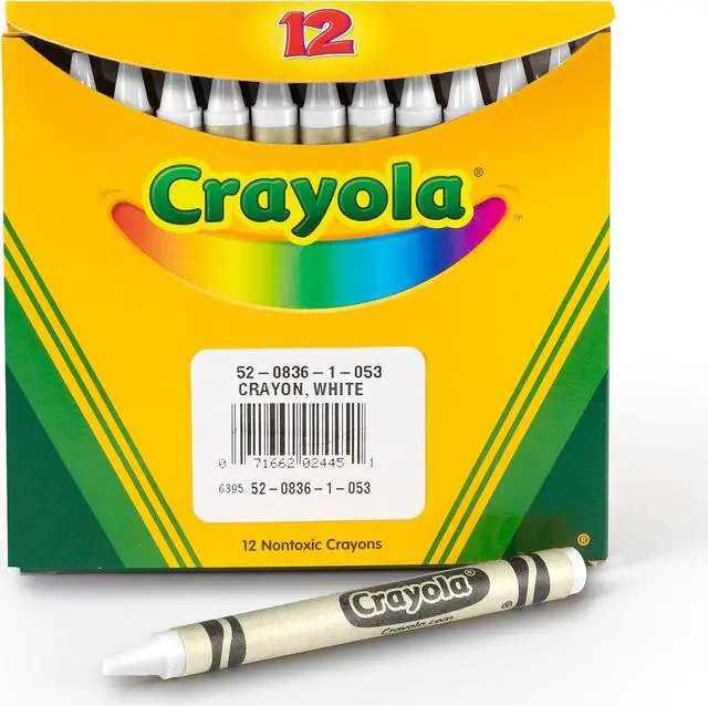Alt view image 8 of 14 - Crayola White Crayons-12/Pkg