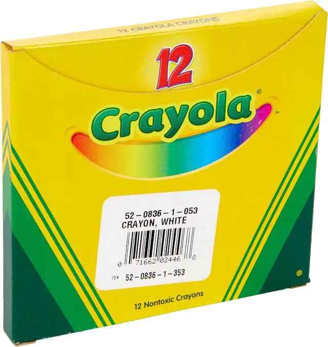 Alt view image 12 of 14 - Crayola White Crayons-12/Pkg