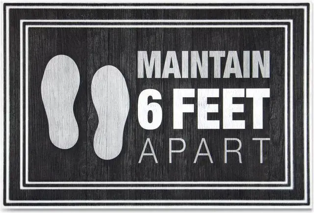 Main image of Apache Mills Mat,Maintain 6 Feet,Ccbk 3984528772X3