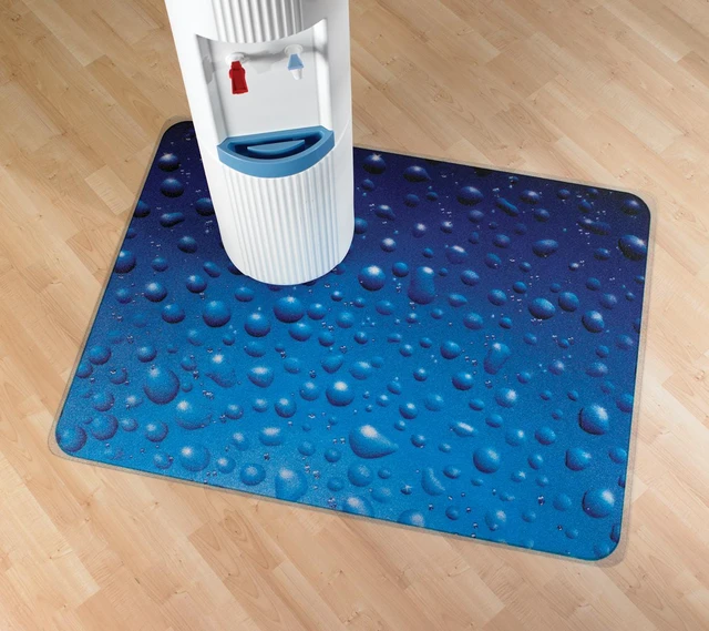 Alt view image 4 of 13 - Colortex Mat Drops Design HardFloors/LowPile Carpet36x48 FC229220ECDR