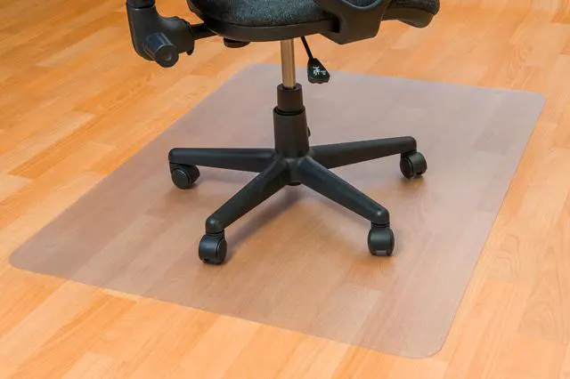 Alt view image 2 of 17 - FloorTex Chair Mat f/ Hard Floor 30"Wx48"L Clear ECO123048AEP