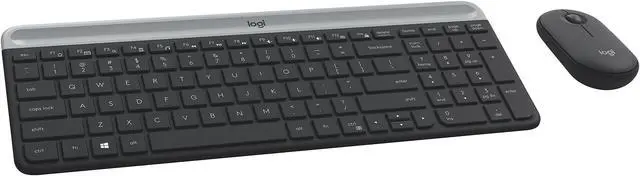 Alt view image 4 of 20 - Logitech MK470 Slim Wireless Combo 920009437