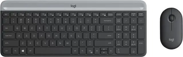 Alt view image 3 of 20 - Logitech MK470 Slim Wireless Combo 920009437