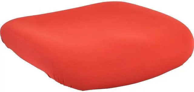 Alt view image 2 of 12 - Lorell Padded Fabric Seat Cushion for Conjure Executive Mid/High-back Chair Frame - Red - Fabric - 1 Each