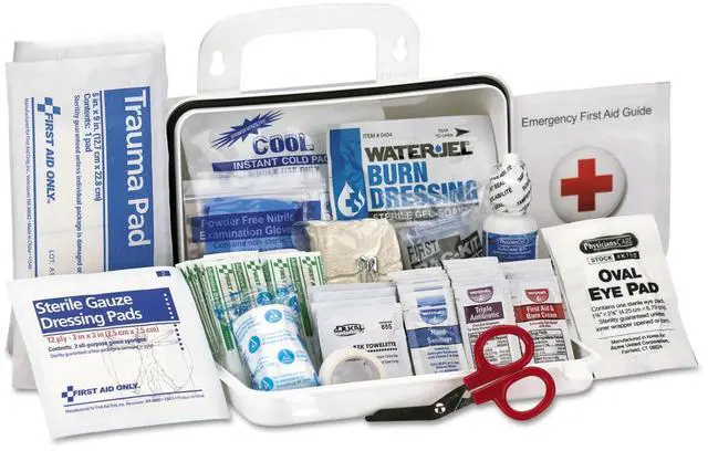 Alt view image 3 of 13 - First Aid Only First Aid Kits 71 Pieces White Case (90754)