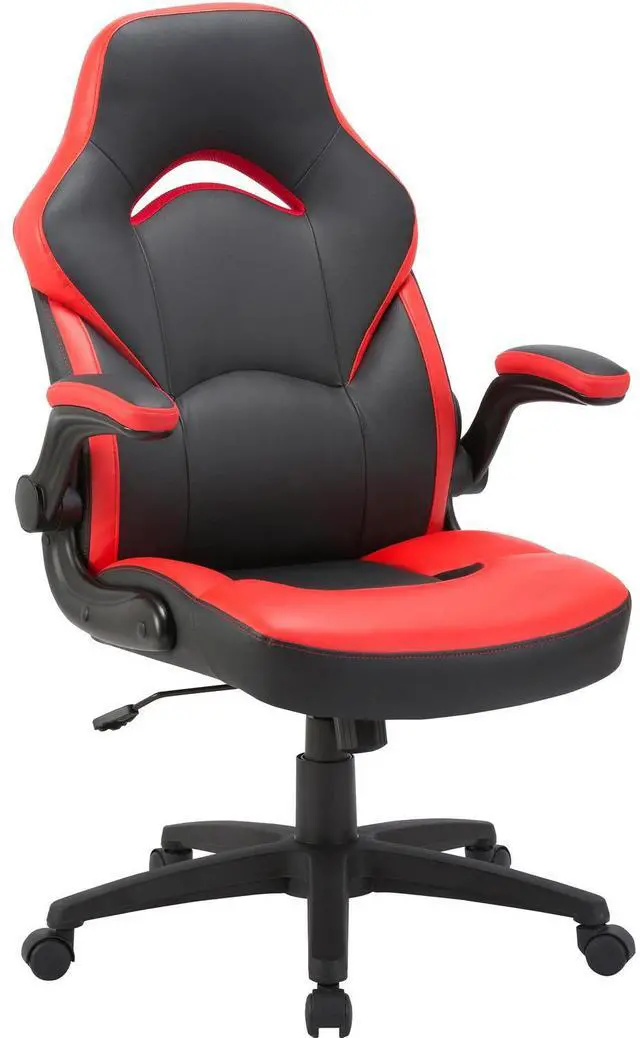 Alt view image 10 of 10 - Lorell  Gaming Chair 84387