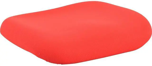 Alt view image 5 of 11 - Lorell Premium Seat - Red - Fabric - 1 Each