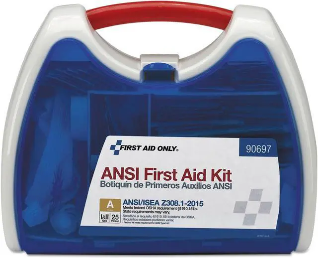 Alt view image 14 of 18 - First Aid Only ReadyCare First Aid Kit for 25 People ANSI A+ 139 Pieces 90697