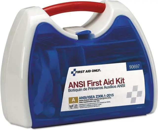 Alt view image 15 of 18 - First Aid Only ReadyCare First Aid Kit for 25 People ANSI A+ 139 Pieces 90697