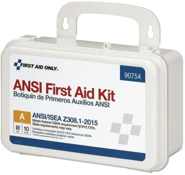 Alt view image 6 of 13 - First Aid Only First Aid Kits 71 Pieces White Case (90754)