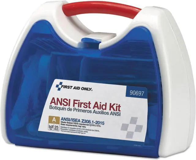 Alt view image 16 of 18 - First Aid Only ReadyCare First Aid Kit for 25 People ANSI A+ 139 Pieces 90697
