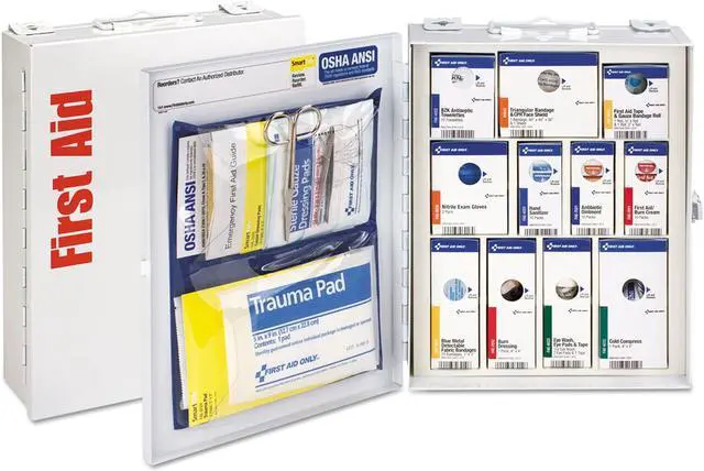 Alt view image 12 of 19 - Smartcompliance Food Service Cabinet W/O Medications For 25 People, 94 Pieces