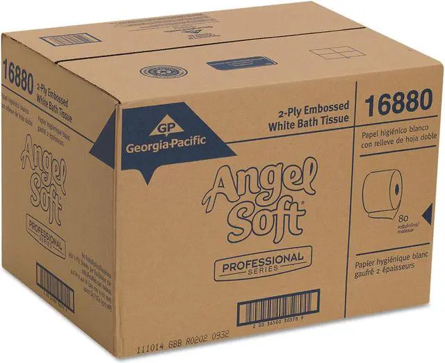 Alt view image 11 of 12 - Georgia Pacific GPC 198-81/01 Envision Embossed Bathroom Tissue - 80 Rolls per Case