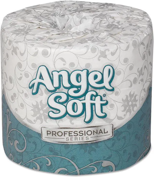 Alt view image 10 of 11 - Boardwalk Two-Ply Toilet Tissue White 4 1/2 x 3 3/4 Sheet 500 Sheets/Roll 96