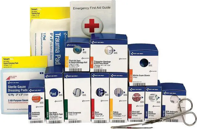 Alt view image 6 of 10 - First Aid Only Kit,Refill,Sc Ansia 90582