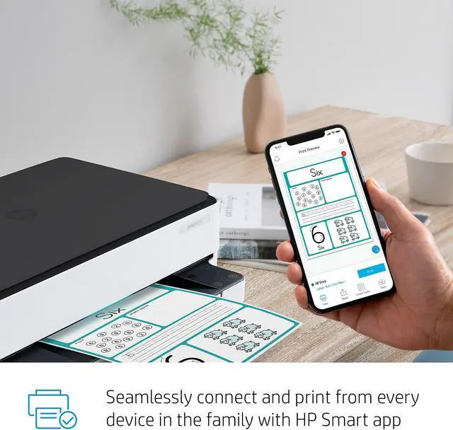 Alt view image 7 of 7 - HP ENVY 6075 Wireless All-in-One Printer, Includes 2 Years of Ink Delivered, Mobile Print, Scan & Copy (8QQ97A)