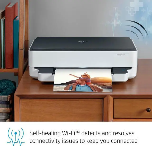 Alt view image 4 of 7 - HP ENVY 6075 Wireless All-in-One Printer, Includes 2 Years of Ink Delivered, Mobile Print, Scan & Copy (8QQ97A)
