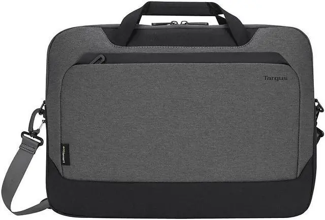 Alt view image 12 of 20 - Targus Cypress EcoSmart TBT92602GL Carrying Case (Briefcase) for 16" Notebook - Gray - Trolley Strap, Shoulder Strap, Handle - 15.6" Height x 16.7" Width x 3.2" Depth - 3.96 gal Volume Capacity