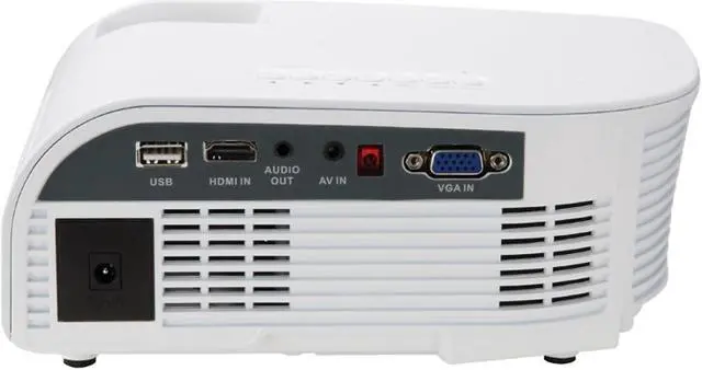 Alt view image 12 of 16 - GPX PJ308W PJ308W 1080p Mini Projector