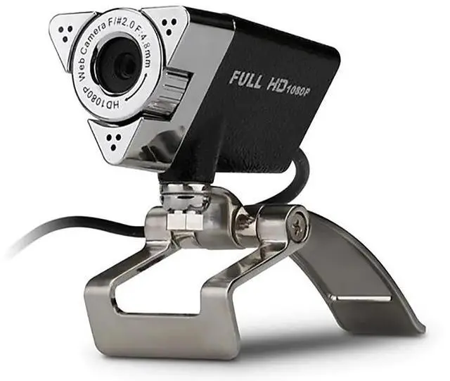 Alt view image 10 of 20 - Aluratek AWC01F Video Conferencing Camera - 2 Megapixel - 30 fps - Black - USB 2.0 - 15 Megapixel Interpolated - 1920 x 1080 Video - CMOS Sensor - Manual Focus - Microphone - Notebook, Computer
