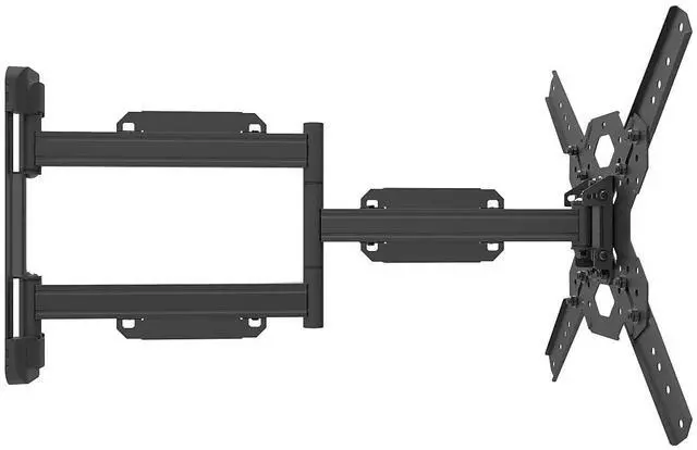 Alt view image 12 of 20 - Kanto PS400 Articulating Full Motion TV Mount for 30" - 80" TV (Black)