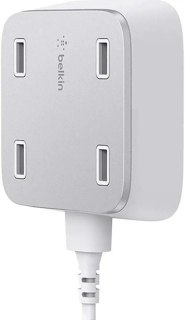 Alt view image 10 of 13 - Belkin Family RockStar 4-Port USB Charger