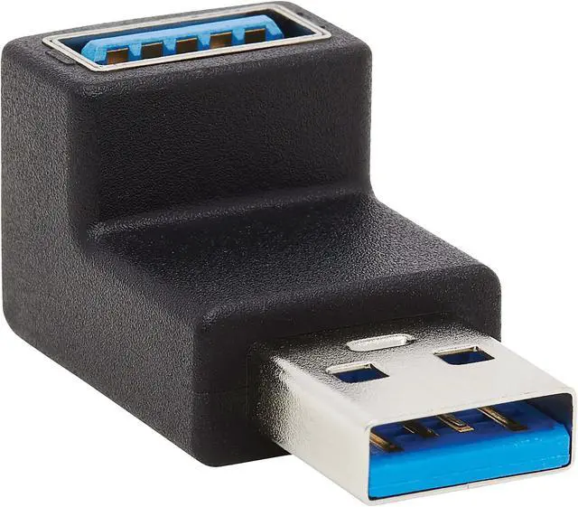 Alt view image 5 of 7 - TRIPP LITE U324-000-UP USB 3.0 SUPERSPEED ADAPTER - USB-A TO USB-A, M/F, UP ANGLE, BLACK