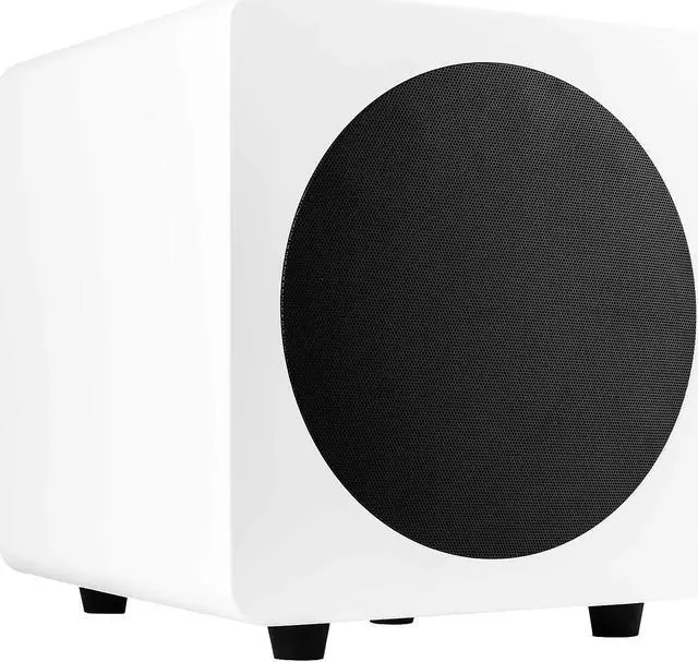 Alt view image 3 of 9 - Kanto SUB8 8-inch Powered Subwoofer, Matte White