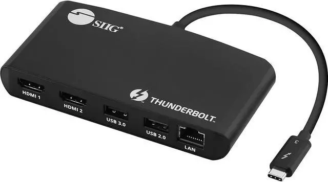 Alt view image 13 of 17 - THUNDERBOLT3 TO DUAL HDMI