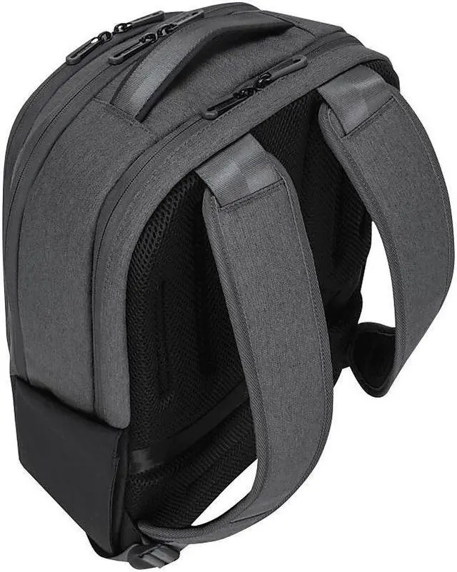 Alt view image 13 of 20 - Targus 15.6" Cypress Hero Backpack with EcoSmart Light Gray