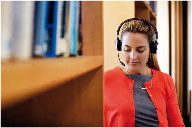 Alt view image 7 of 13 - Jabra Evolve 65+ MS Stereo Wireless Headset / Music Headphones
