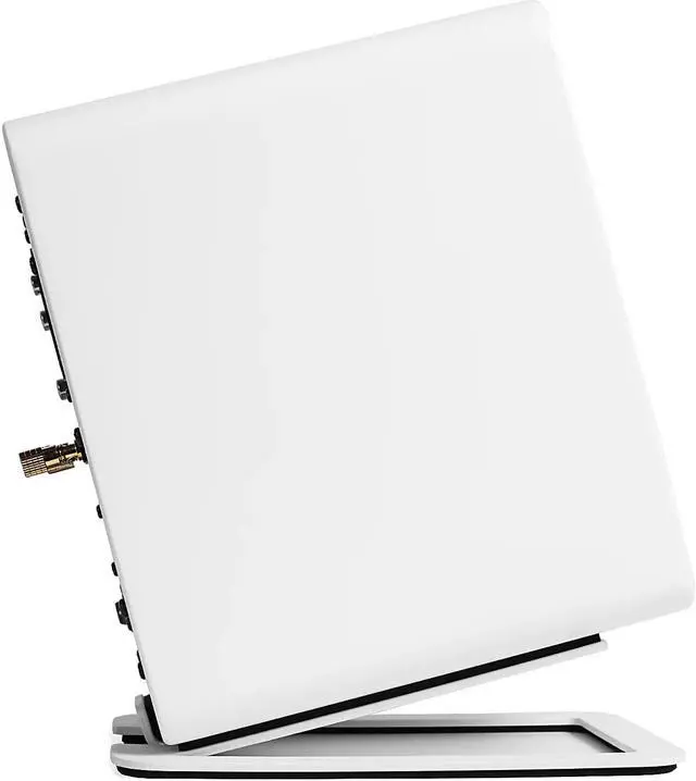 Alt view image 14 of 20 - Kanto S4 Desktop Speaker Stands for Midsize Speakers, White