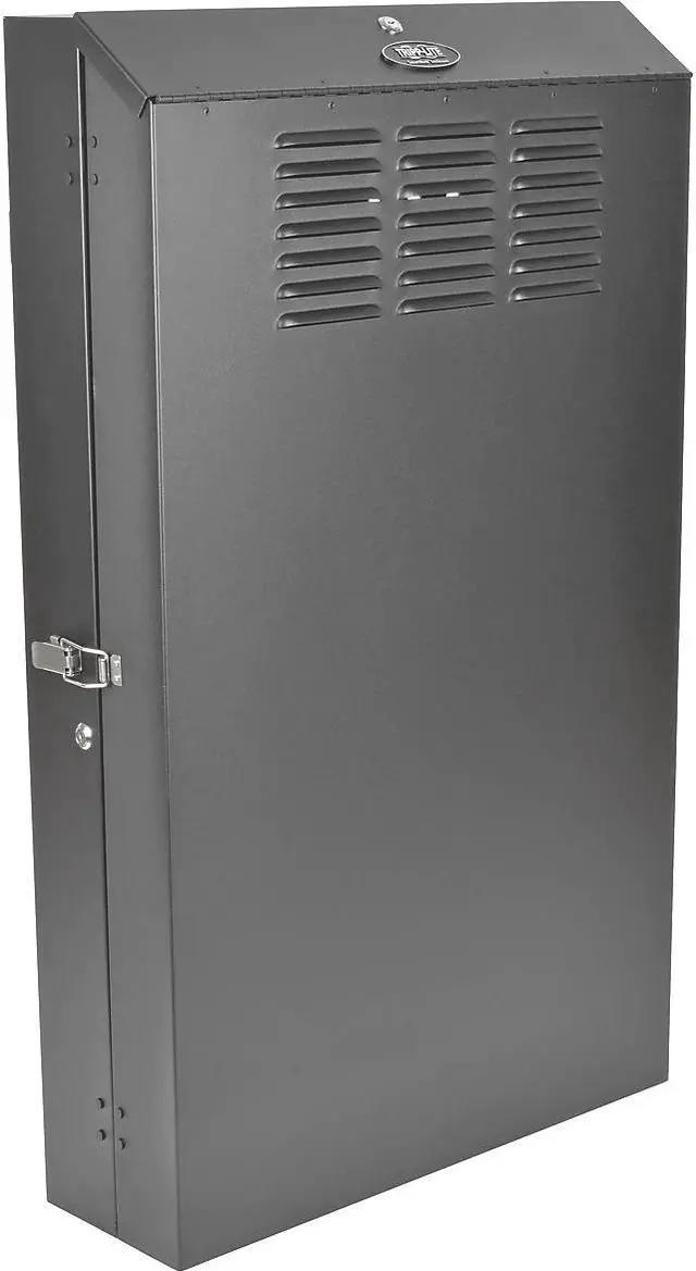 Alt view image 4 of 10 - Tripp Lite SRWF4U36 4U Wall Mount Low Profile Rack Enclosure Cabinet 36" Deep