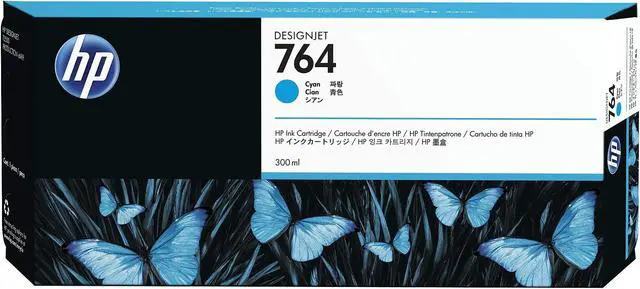 Alt view image 3 of 5 - Hp 764 Ink Cartridge - Cyan