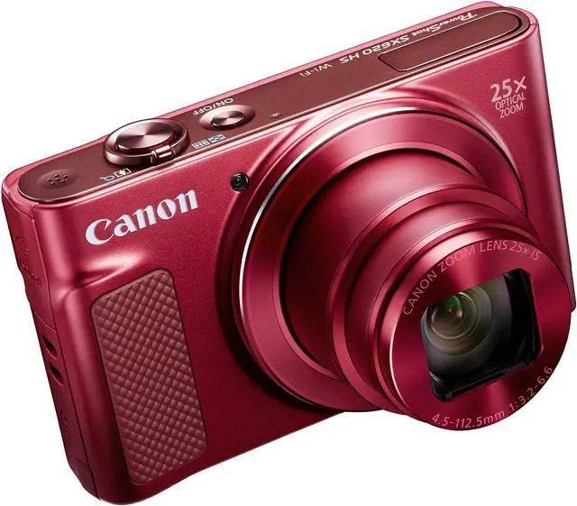 Alt view image 13 of 20 - Canon PowerShot SX620 HS Digital Camera (Red)
