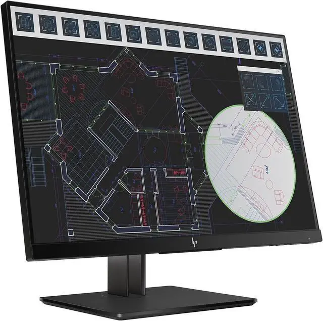 Alt view image 13 of 14 - HP Z24i G2 - LED monitor - 24" (24" viewable) - 1920 x 1200 WUXGA Monitor Display