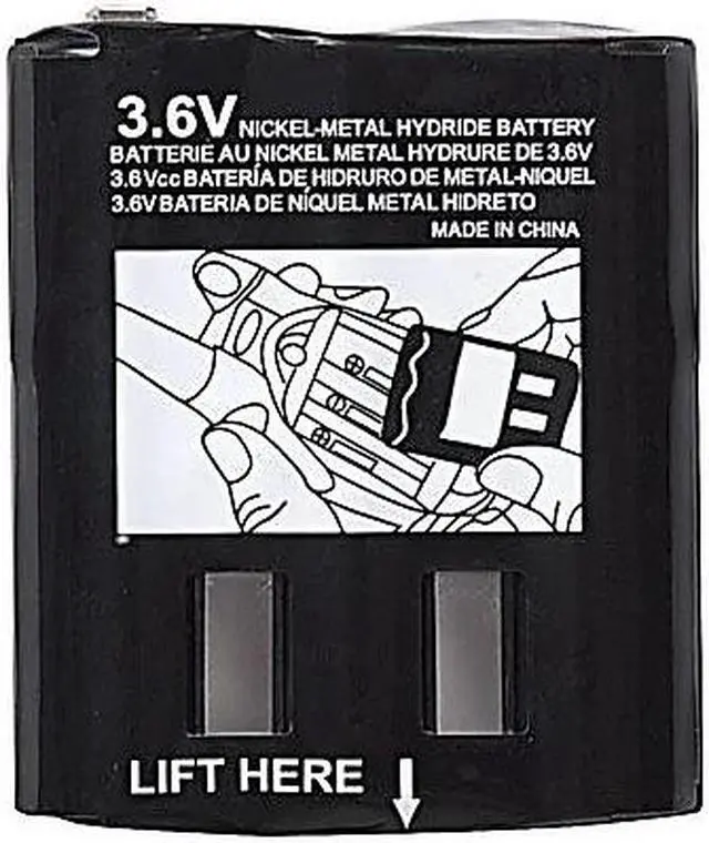Alt view image 6 of 8 - MOTOROLA 1532 Rechargeable Battery 1300MAH for MT352R & MU