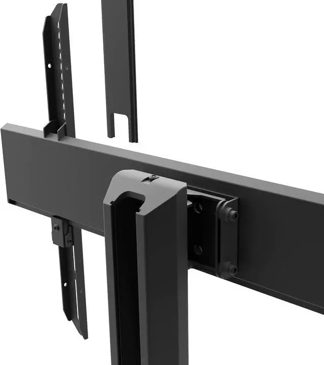 Alt view image 17 of 20 - Kanto TTS100 Tabletop TV Stand for 37-inch to 65-inch TVs - Black